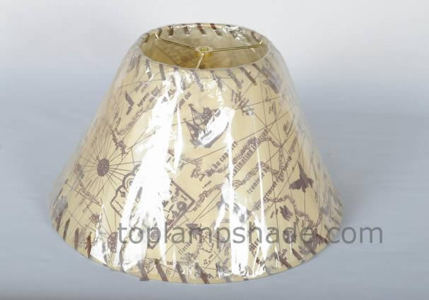 Empire Printed Parchment Lamp Shade-LS14001