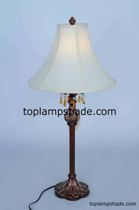 Empire Bell Fabric Table Lampshade-LS1745