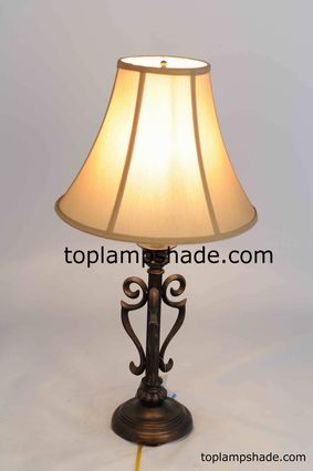 Empire Bell Fabric Table Lampshade-LS1839