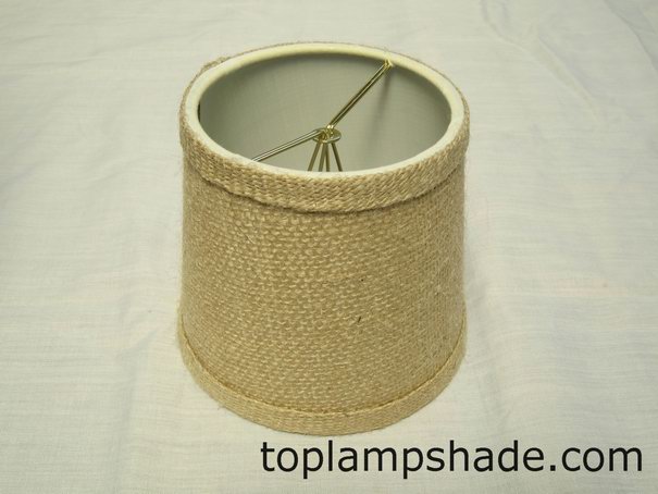 5" Burlap Chandelier Shade LS3003