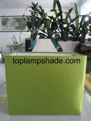 Rectangle Satin Hardback Table Lamp Shade-LS77001