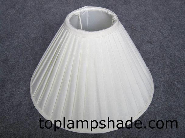 Empire Faux Silk Pleated Table Lamp Shade-LS9014