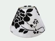 Embroidered Fabric Hardback Table Lamp Shade-LS17102