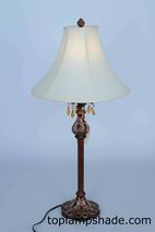 Empire Bell Fabric Table Lampshade-LS1745