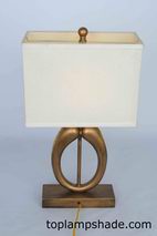 Rectangle Linen Hardback Table Lampshade-LS1926