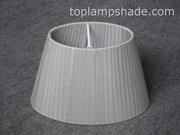 Oval Organza Wrapped Lamp Shade-LS20002